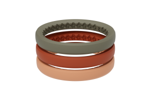 Earthy Glow - Stackable Ring