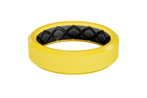 Zeus Pulse Yellow Thin Ring